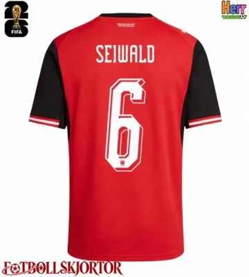 Österrike Nicolas Seiwald #6 Hemmatröja VM 2026 Kortärmad